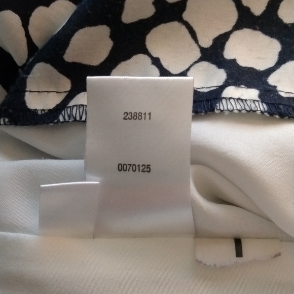 Loft Black and White Double Bow Tank Top Size S - Picture 5 of 8